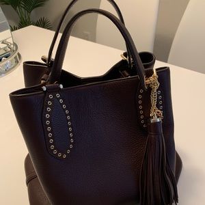 Michael Kors Brooklyn Large Leather Satchel